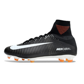 Chuteira Campo Nike Mercurial Superfly 5 Elite FG Preta e Branca